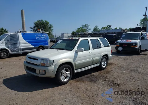 2003 Infiniti Qx4 Luxury from USA, damaged, VIN JNRDR09Y43W304160